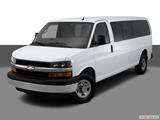 2012 Chevrolet Express 3500 Passenger Front angle view photo